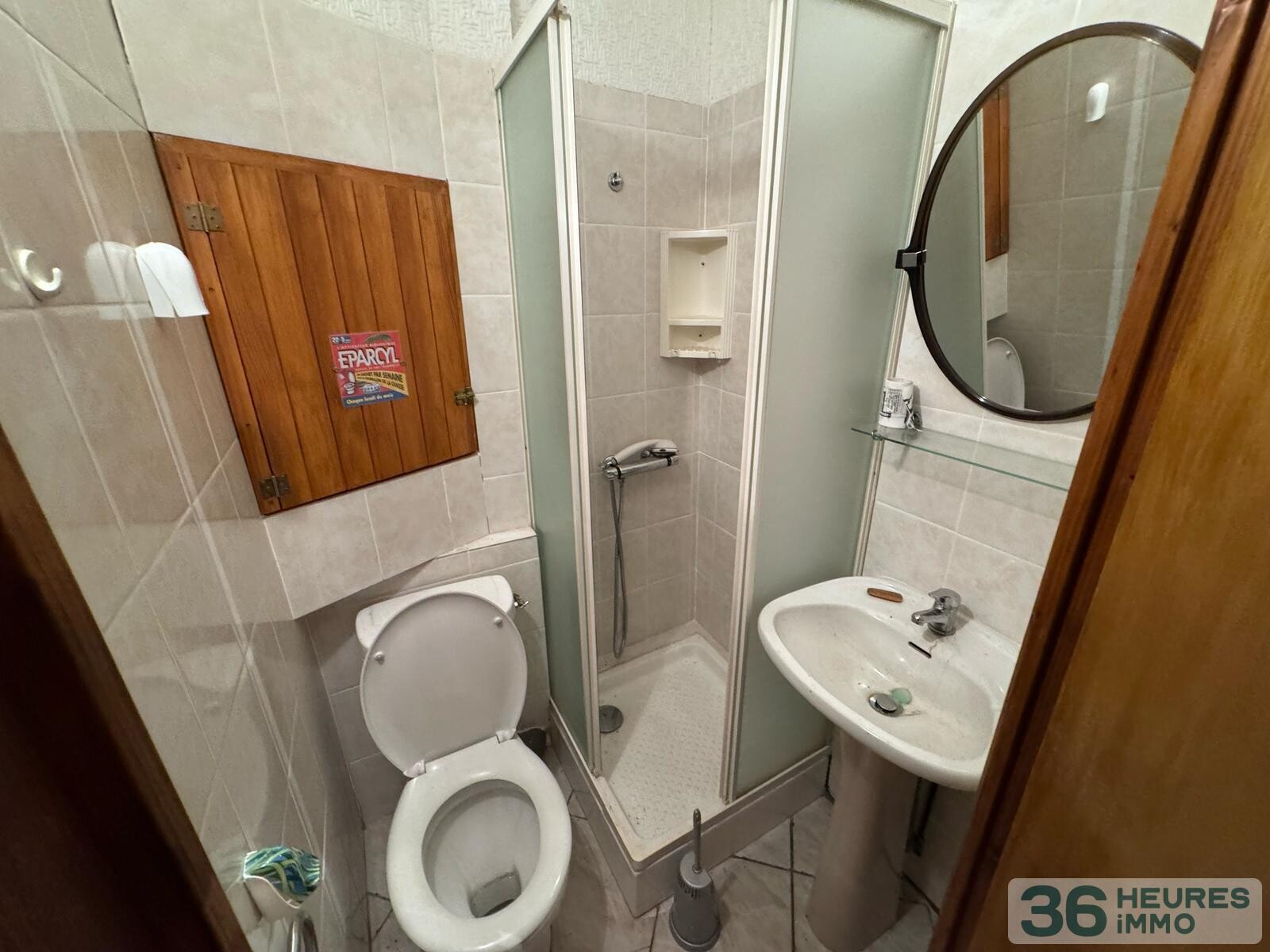 Maison de plain-pied avec beau terrain attenant 