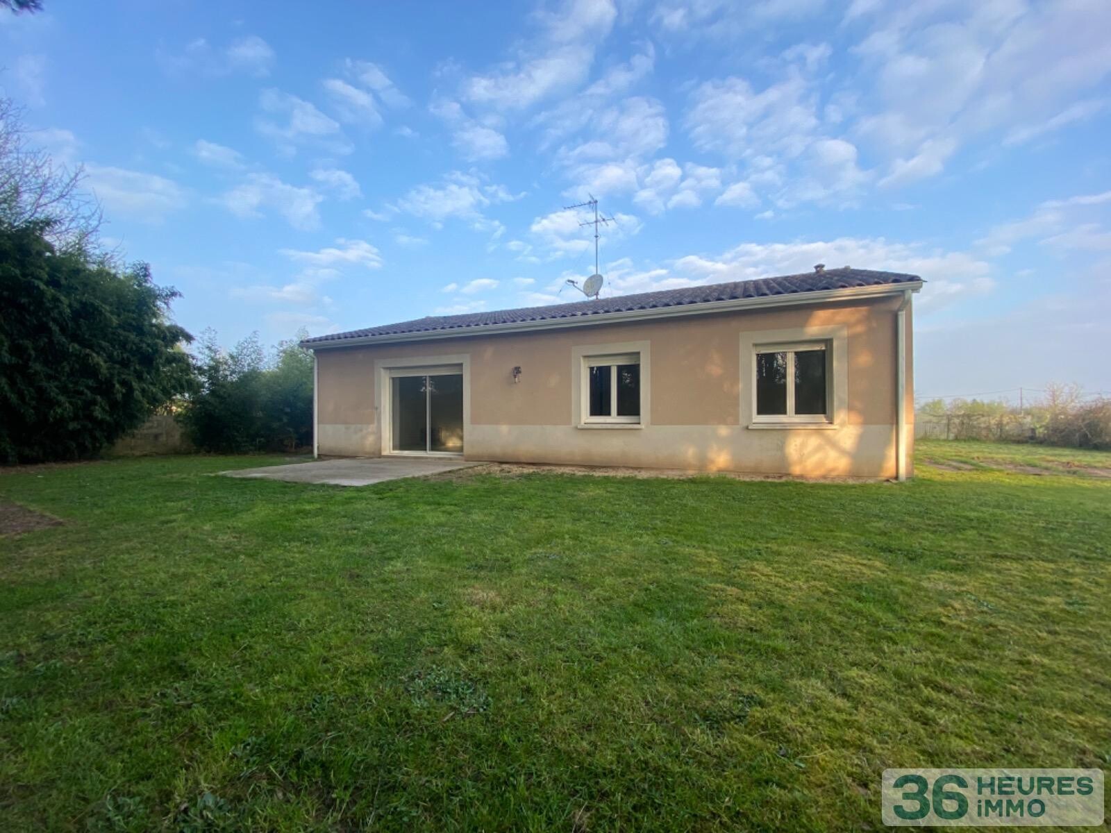 Maison 3 chambres avec garage et jardin à Coutras 