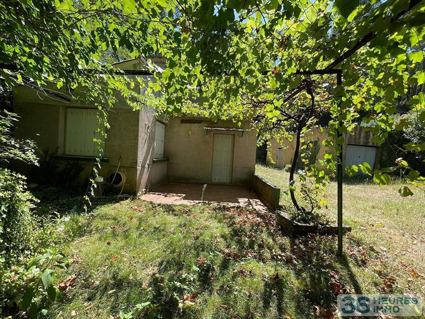 BESSEGES VENTE INTERACTIVE : Maison de 110m² habitable sur terrain attenant de 1350m²