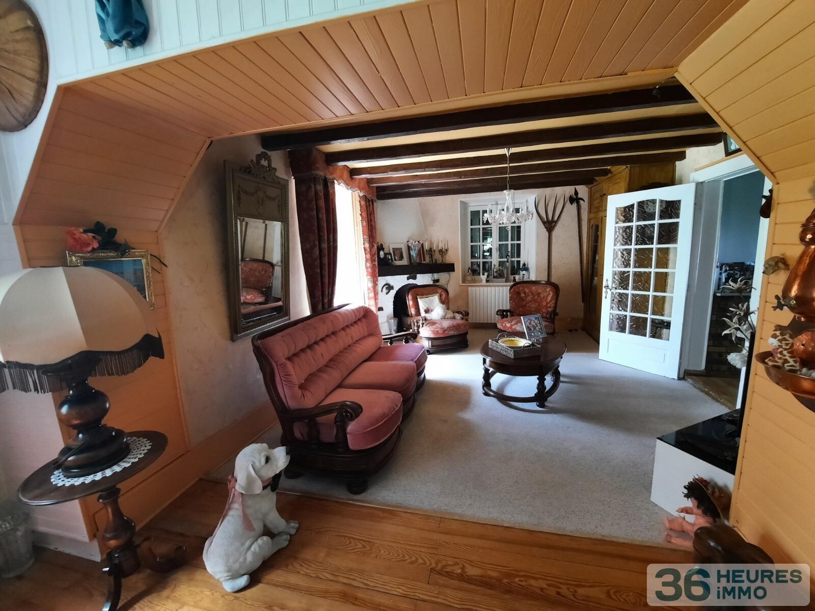 Maison cinq pièces à rénover sur 6a 21ca de terrain