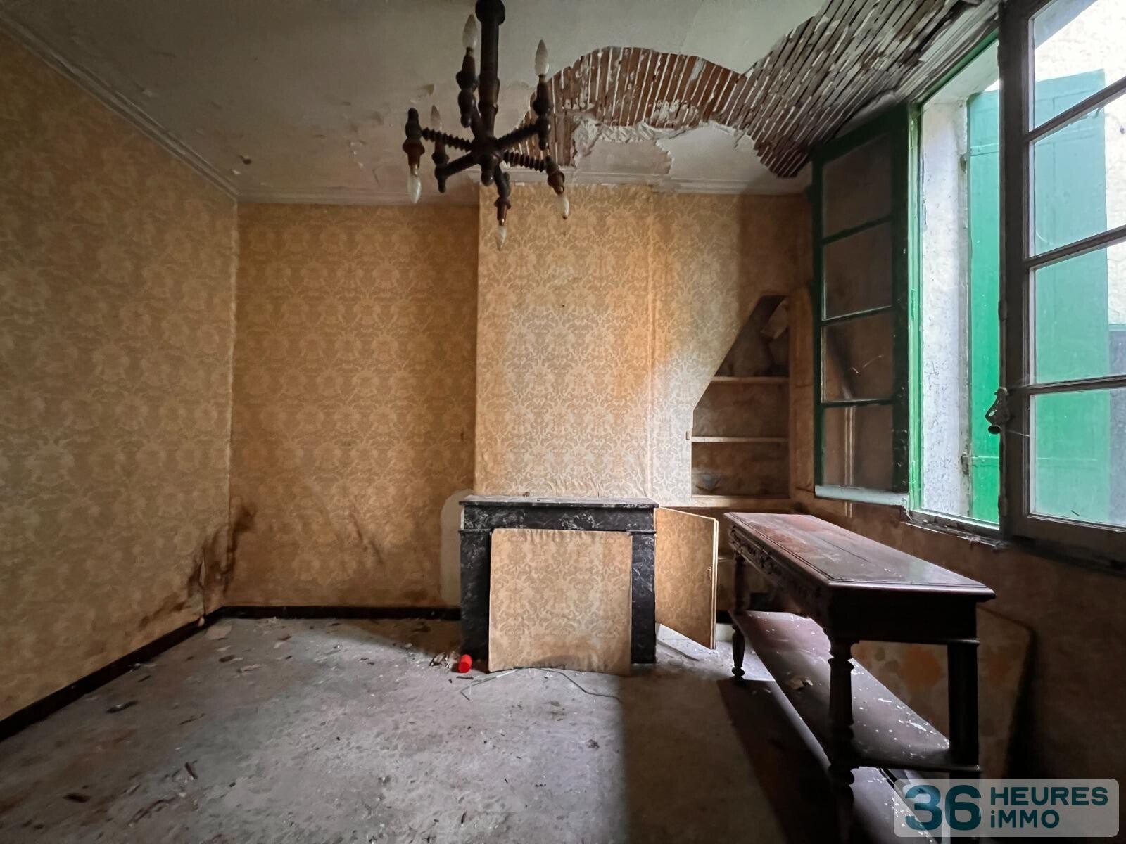 MAISON 7 PIECES . 4 CHS A RENOVER