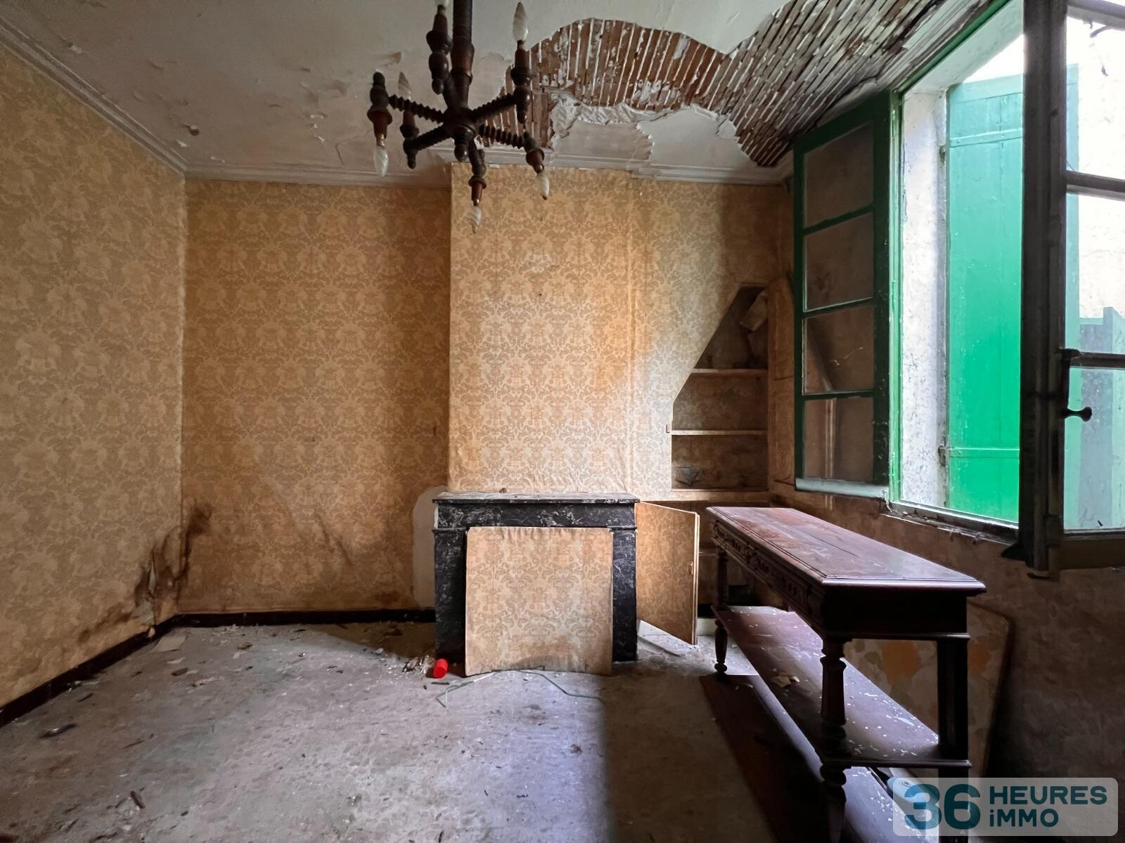 MAISON 7 PIECES . 4 CHS A RENOVER