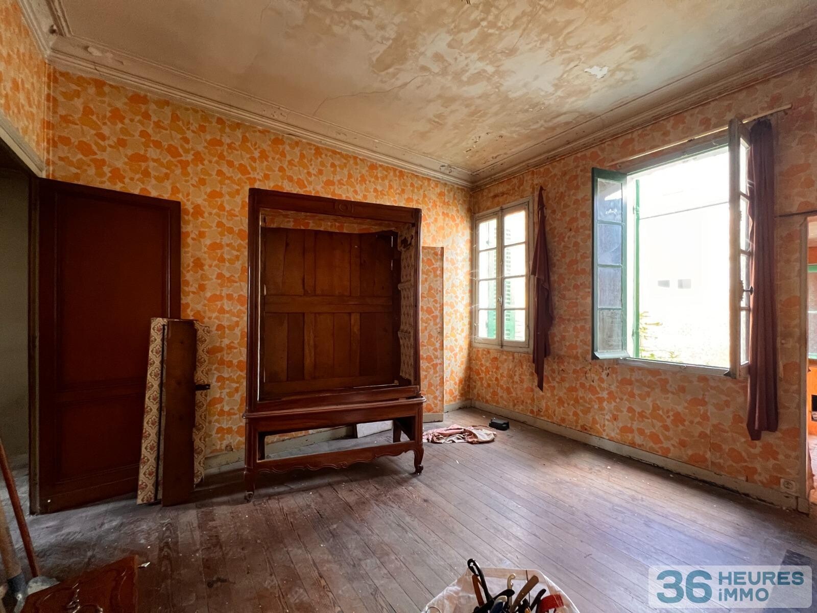 MAISON 7 PIECES . 4 CHS A RENOVER