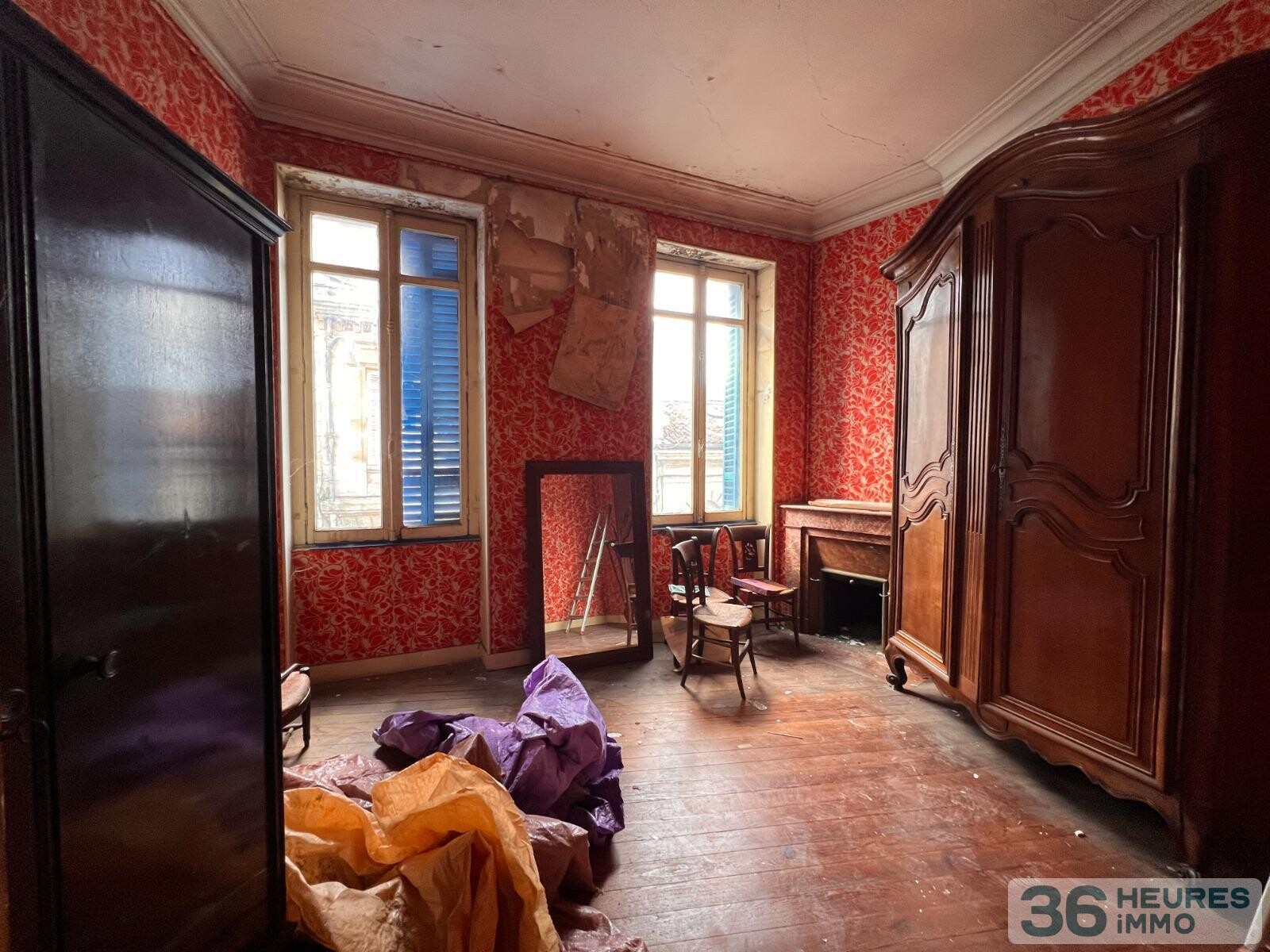 MAISON 7 PIECES . 4 CHS A RENOVER