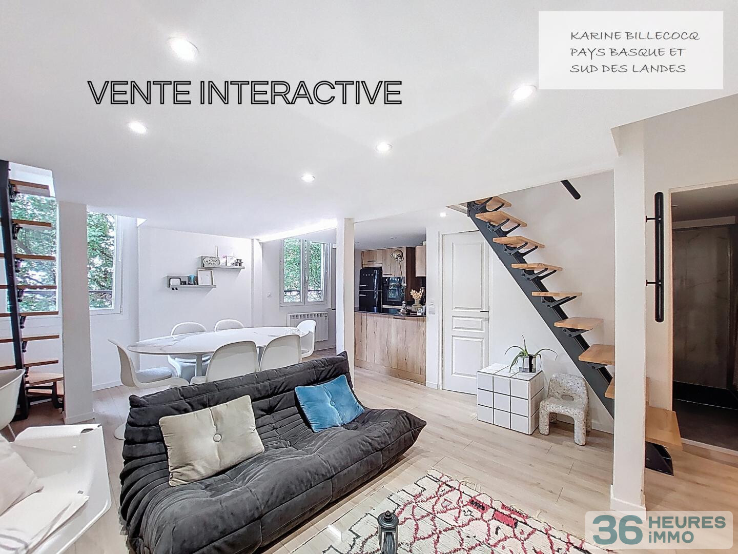 DUPLEX T3 ENTIEREMENT RÉNOVÉ