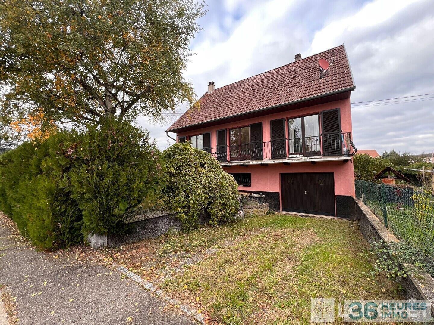 Maison Mutzig 5 pièces / 4 chambres - 125 m2 - jardin - Proche gare