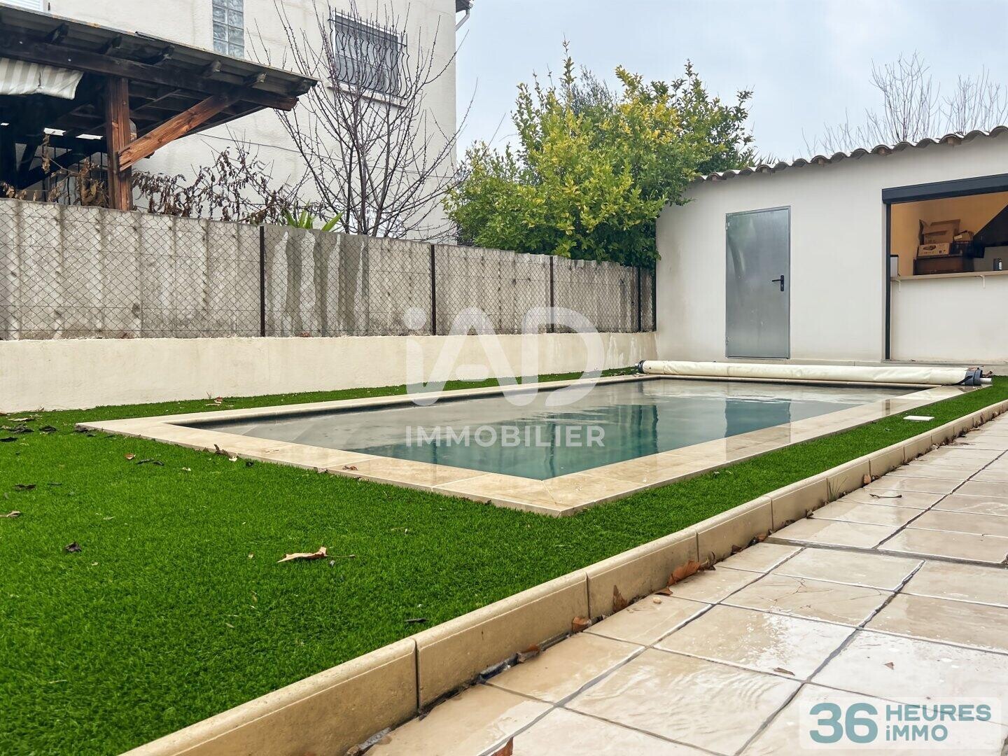 Nîmes - Maison de 5 Pièces avec Piscine, Jardin et Garage quartier Mas de Possac