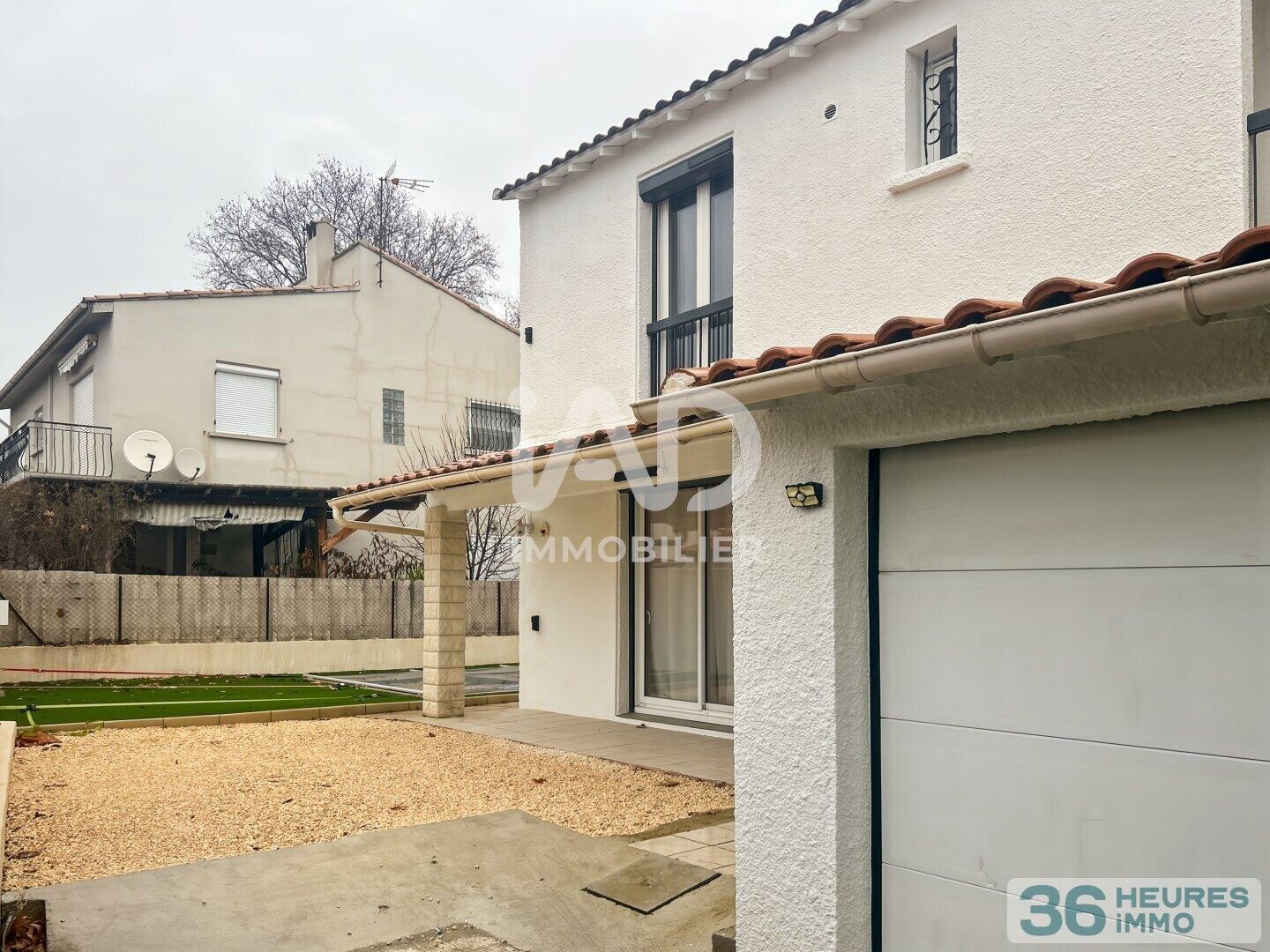 Nîmes - Maison de 5 Pièces avec Piscine, Jardin et Garage quartier Mas de Possac