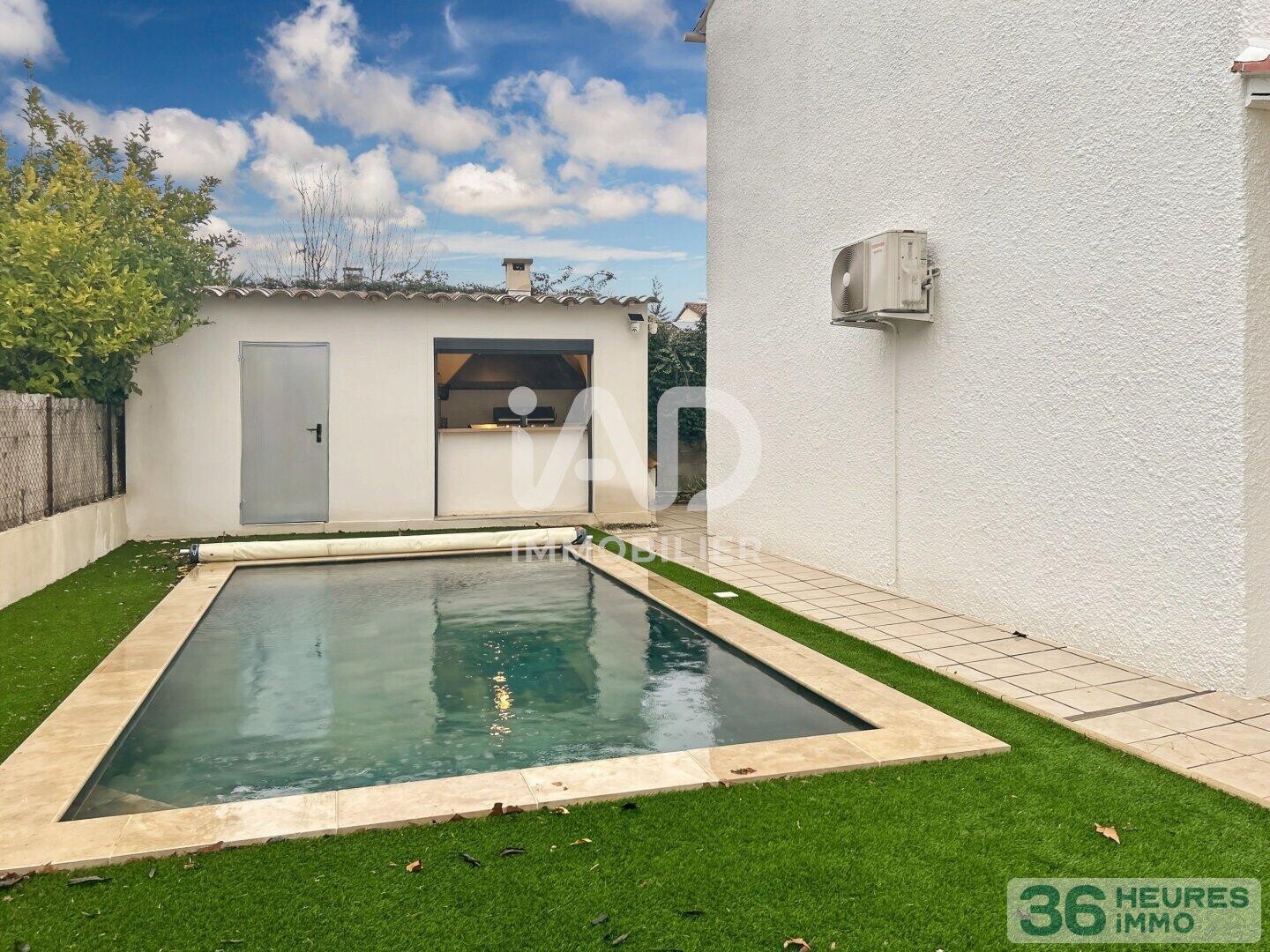 Nîmes - Maison de 5 Pièces avec Piscine, Jardin et Garage quartier Mas de Possac
