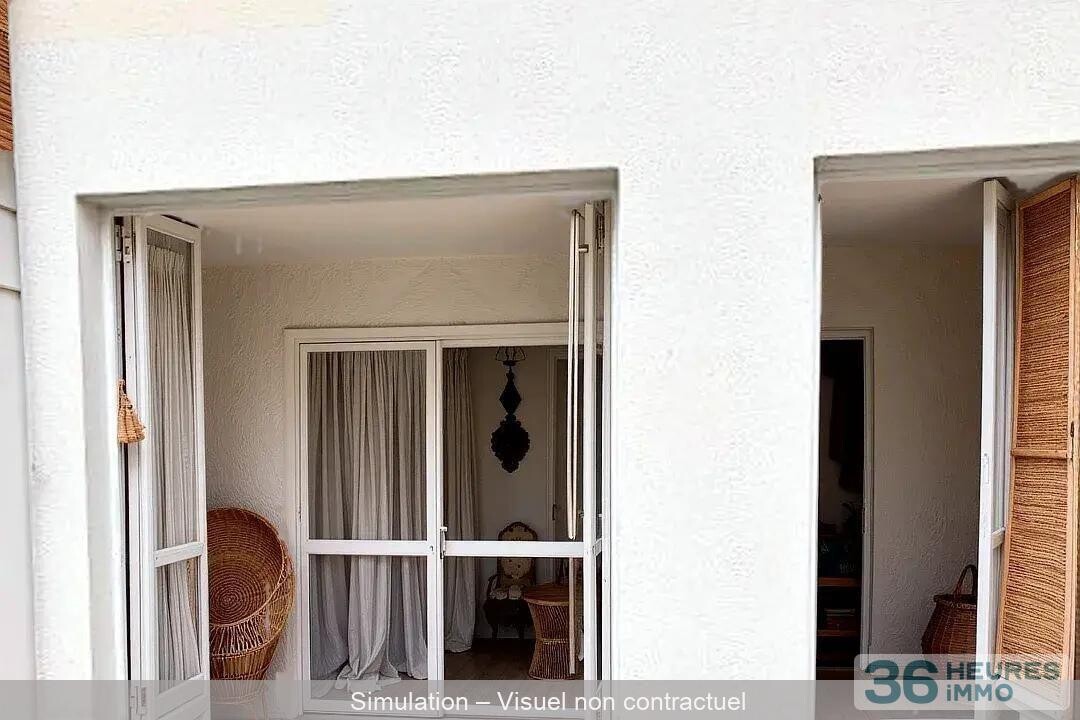 APT T2 AVEC LOGGIA, JARDINET ET PARKING ARCACHON PROCHE PORT