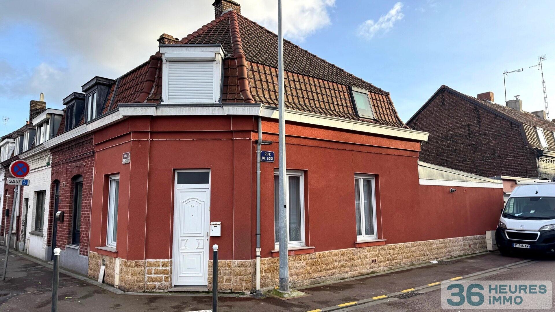 Maison Tourcoing 2 chambres + garage