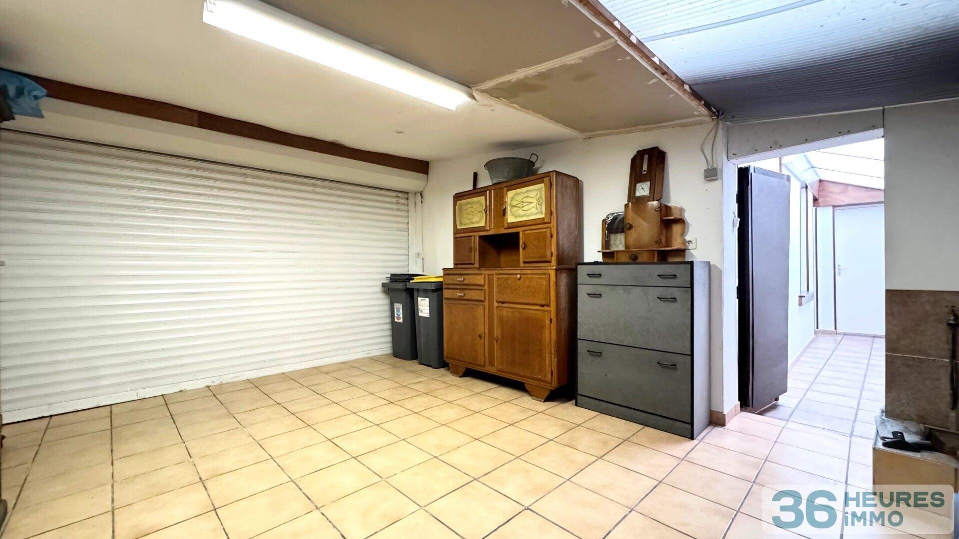 Maison Tourcoing 2 chambres + garage