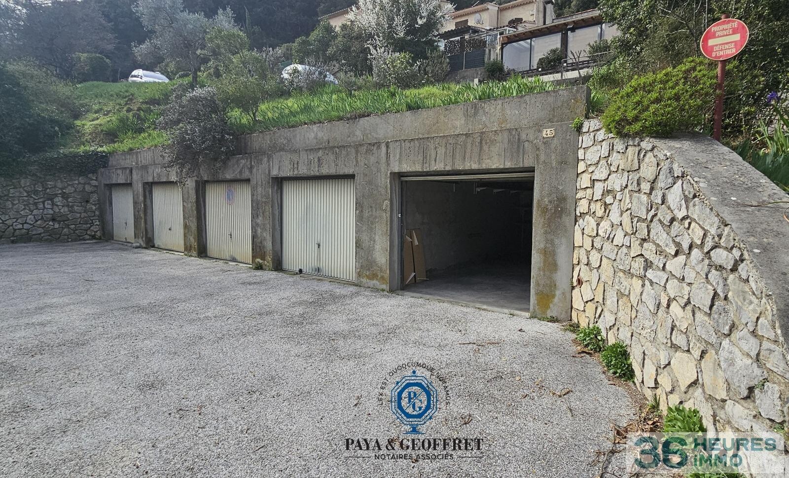 Vente garage de 18m² à MEOUNES LES MONTRIEUX