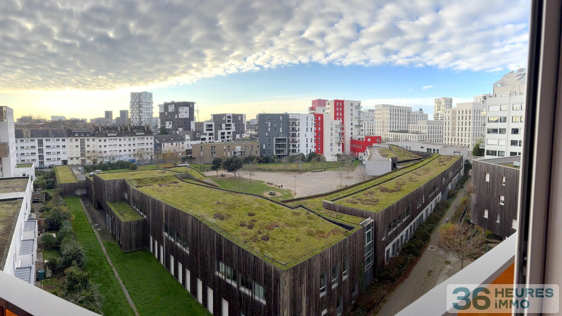 Appartement T4 lumineux EuroNantes + ascenseur + garage