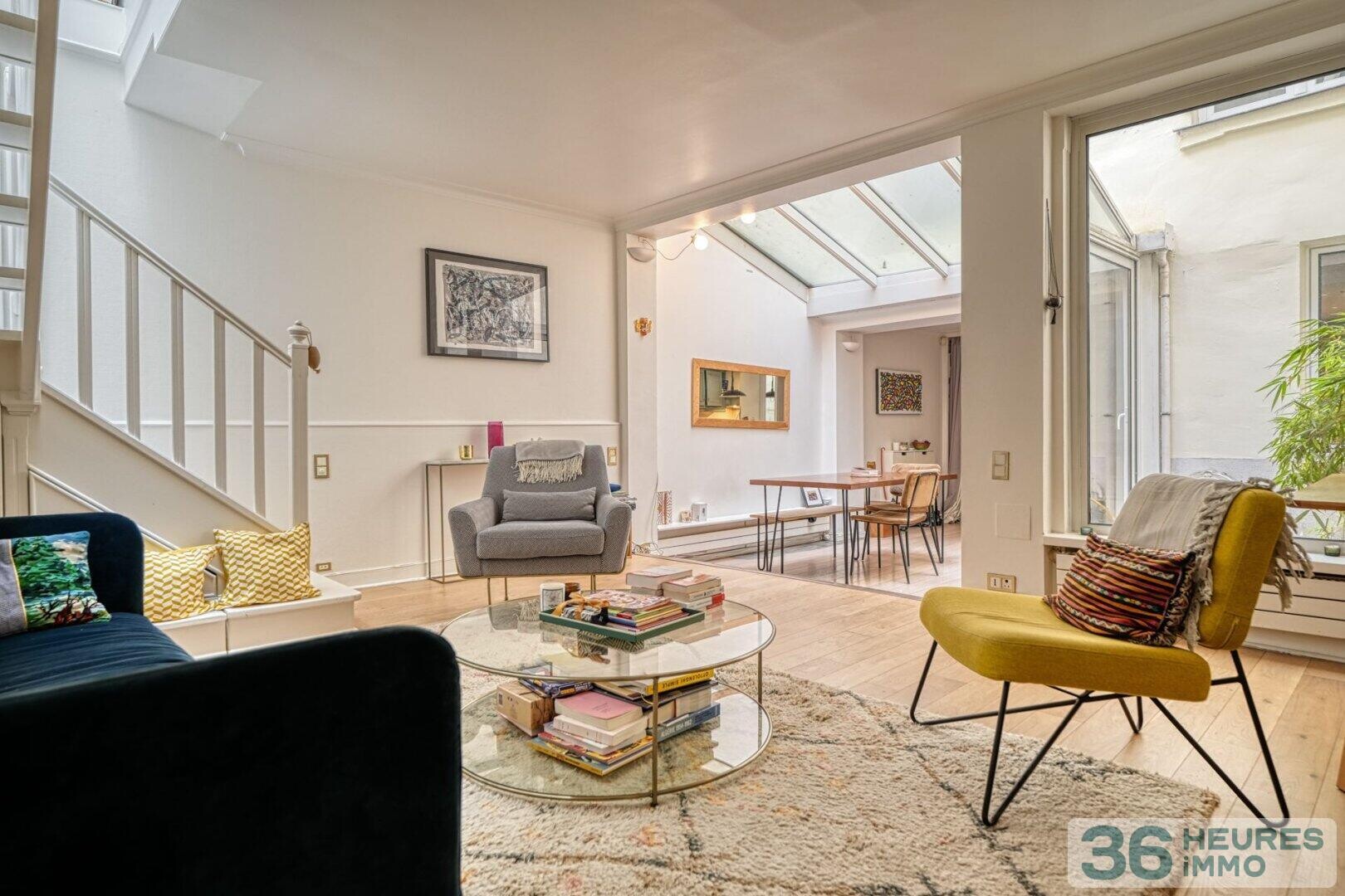  Quartier Martyrs / Cadet – Duplex esprit maison- 2 suites - Patio / Terrasse
