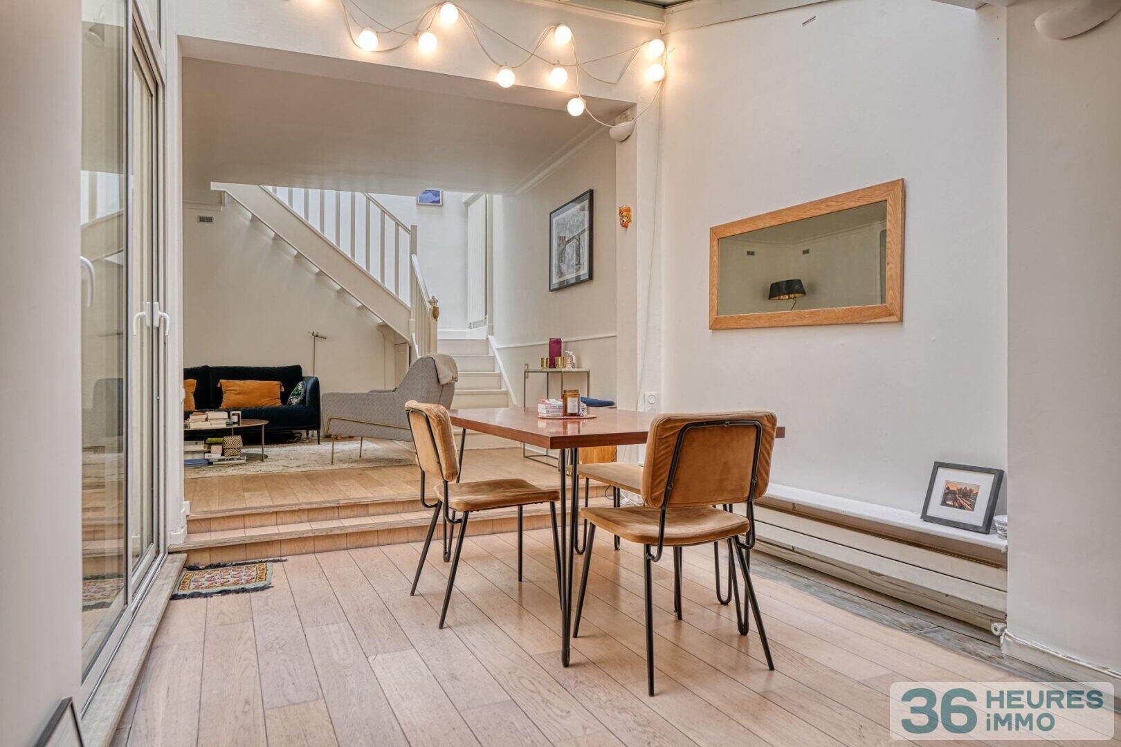  Quartier Martyrs / Cadet – Duplex esprit maison- 2 suites - Patio / Terrasse