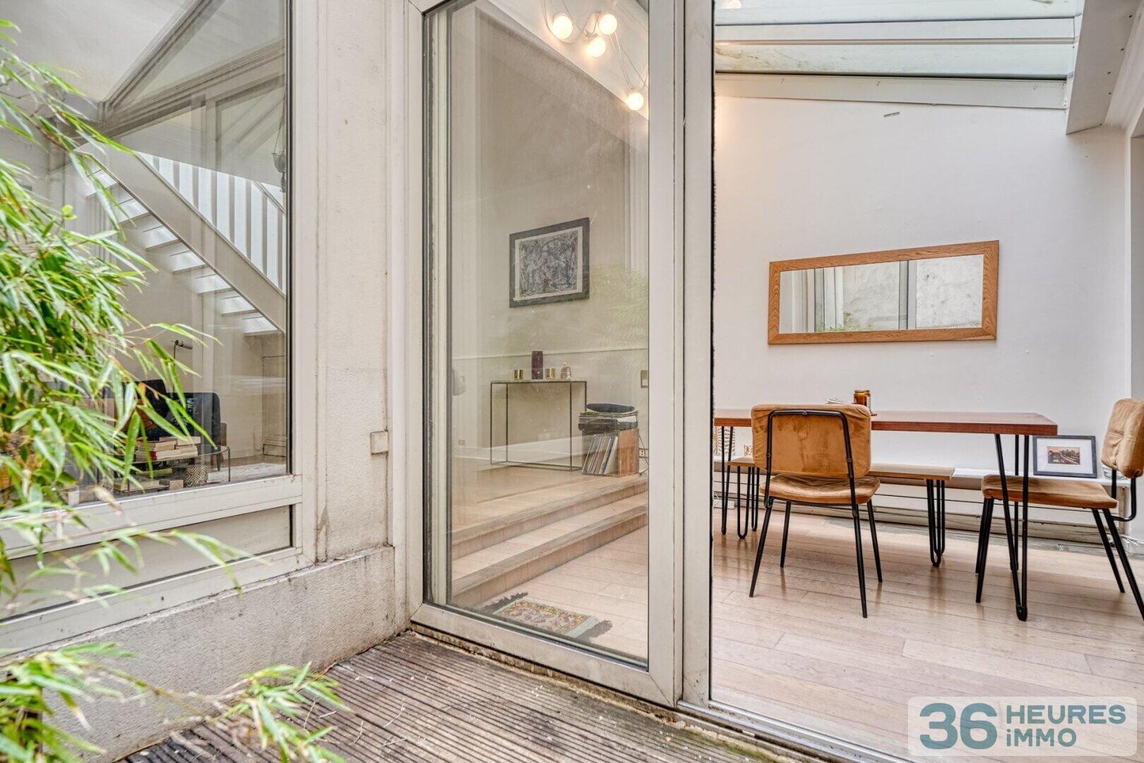  Quartier Martyrs / Cadet – Duplex esprit maison- 2 suites - Patio / Terrasse