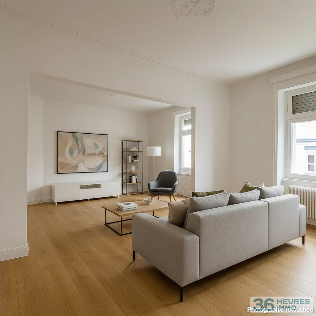 Vente interactive : appartement 4 pièces de 94,82 m2 quartier des XV