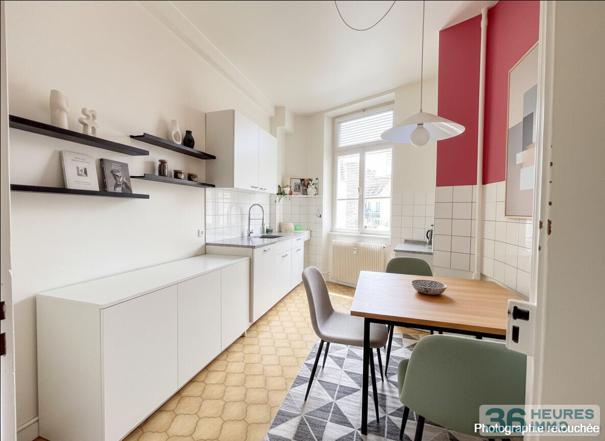 Vente interactive : appartement 4 pièces de 94,82 m2 quartier des XV