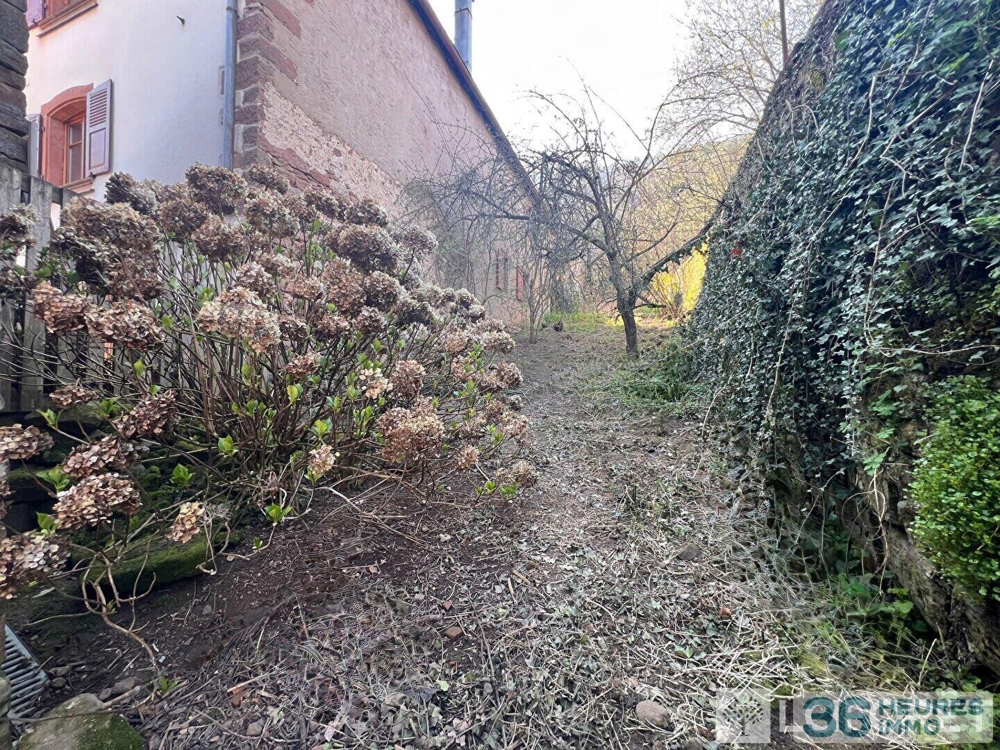 Maison de ville à grand potentiel - Grange et Jardin