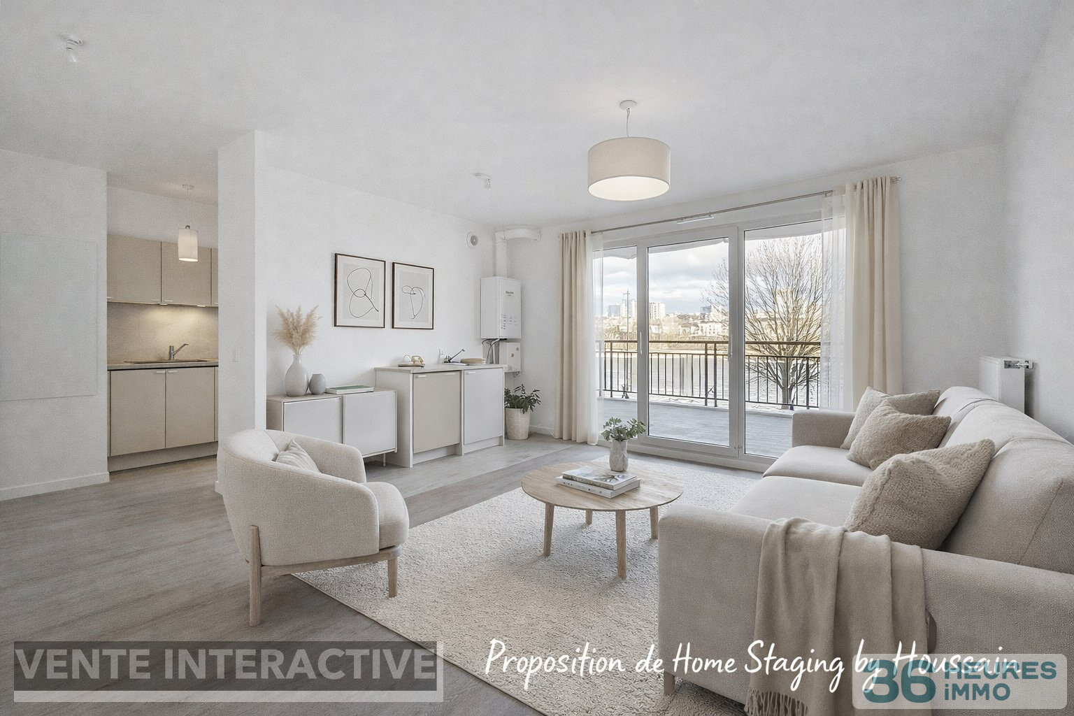 🔑T2 NEUF 40m² – Balcon Vue Seine – Parking – Villeneuve-le-Roi