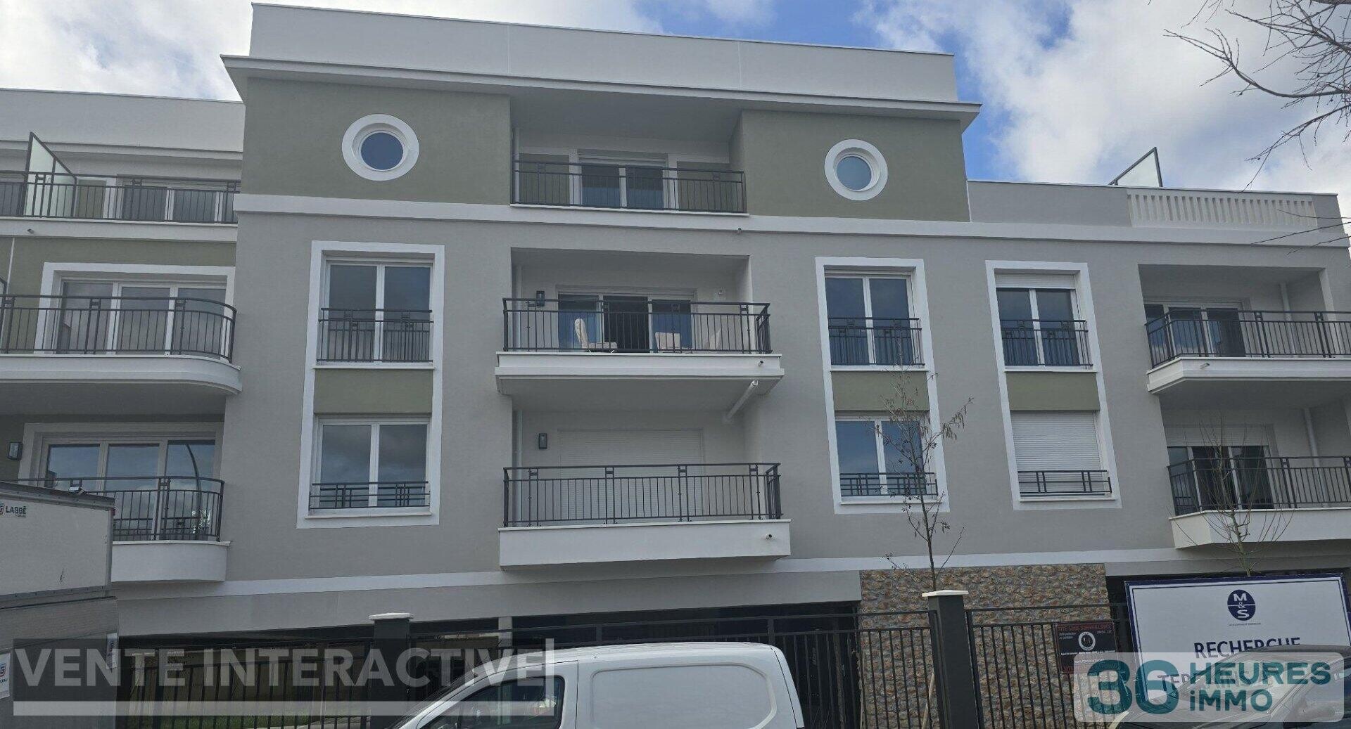 🔑T2 NEUF 40m² – Balcon Vue Seine – Parking – Villeneuve-le-Roi