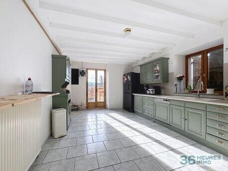 maison de ville avec plateau création gites