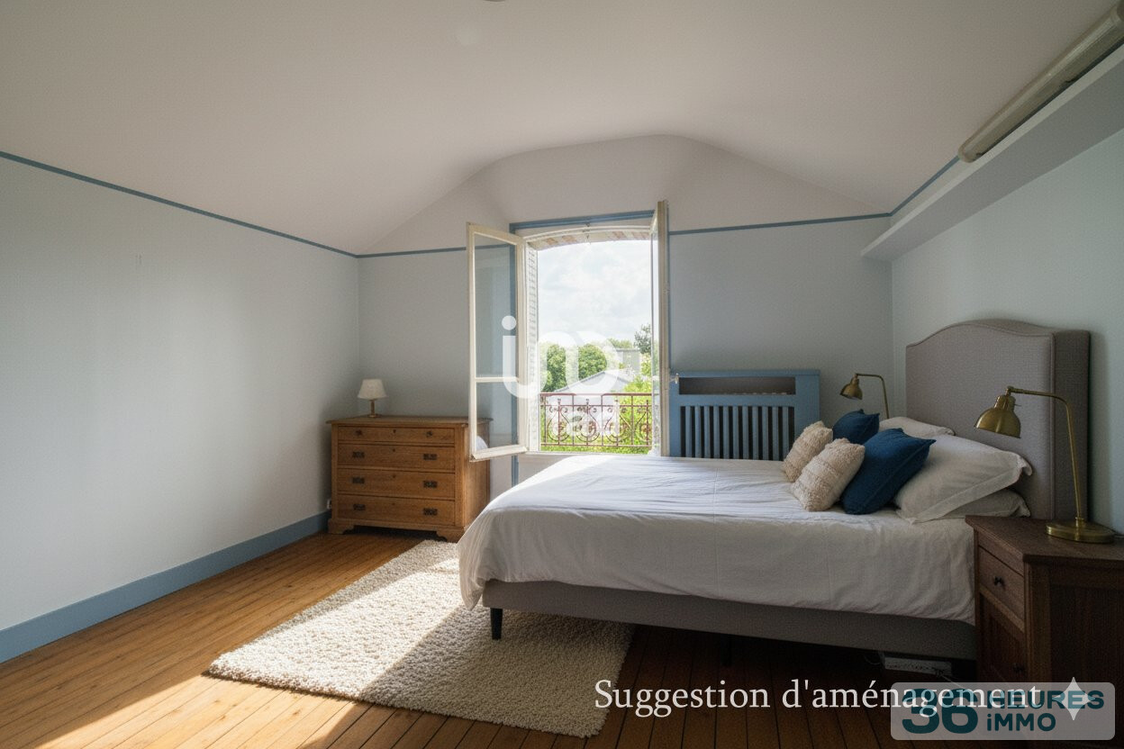 Meulière de charme avec grand jardin – 5 chambres – 2 garages