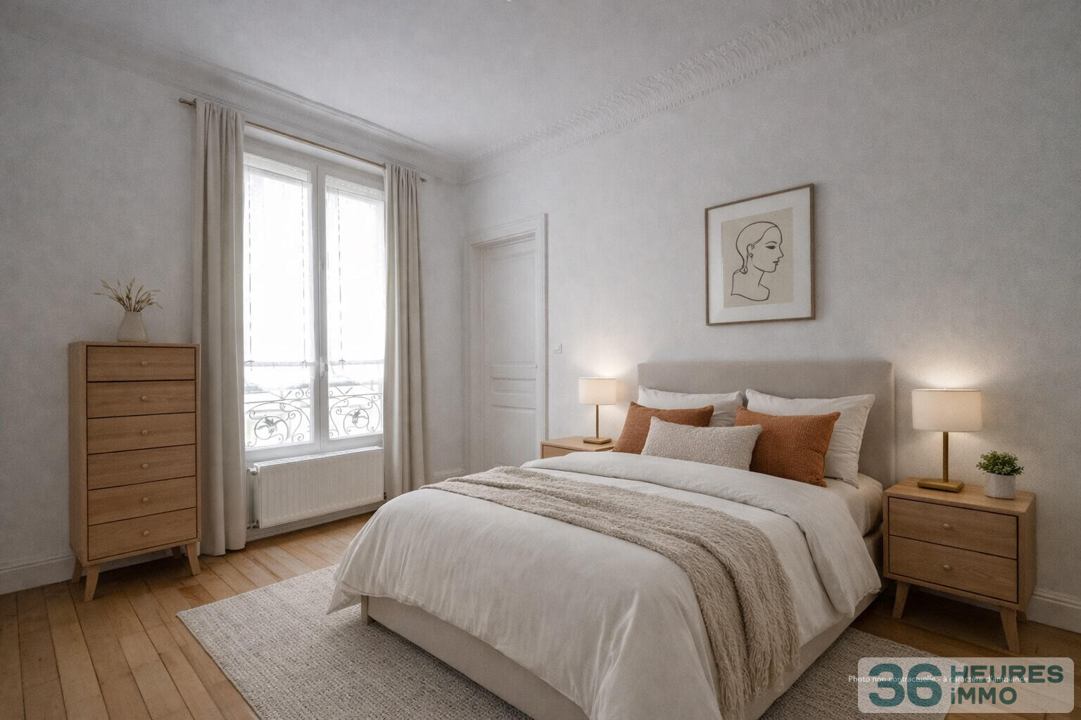Appartement 64 m2 à Paris 14ème - Alésia