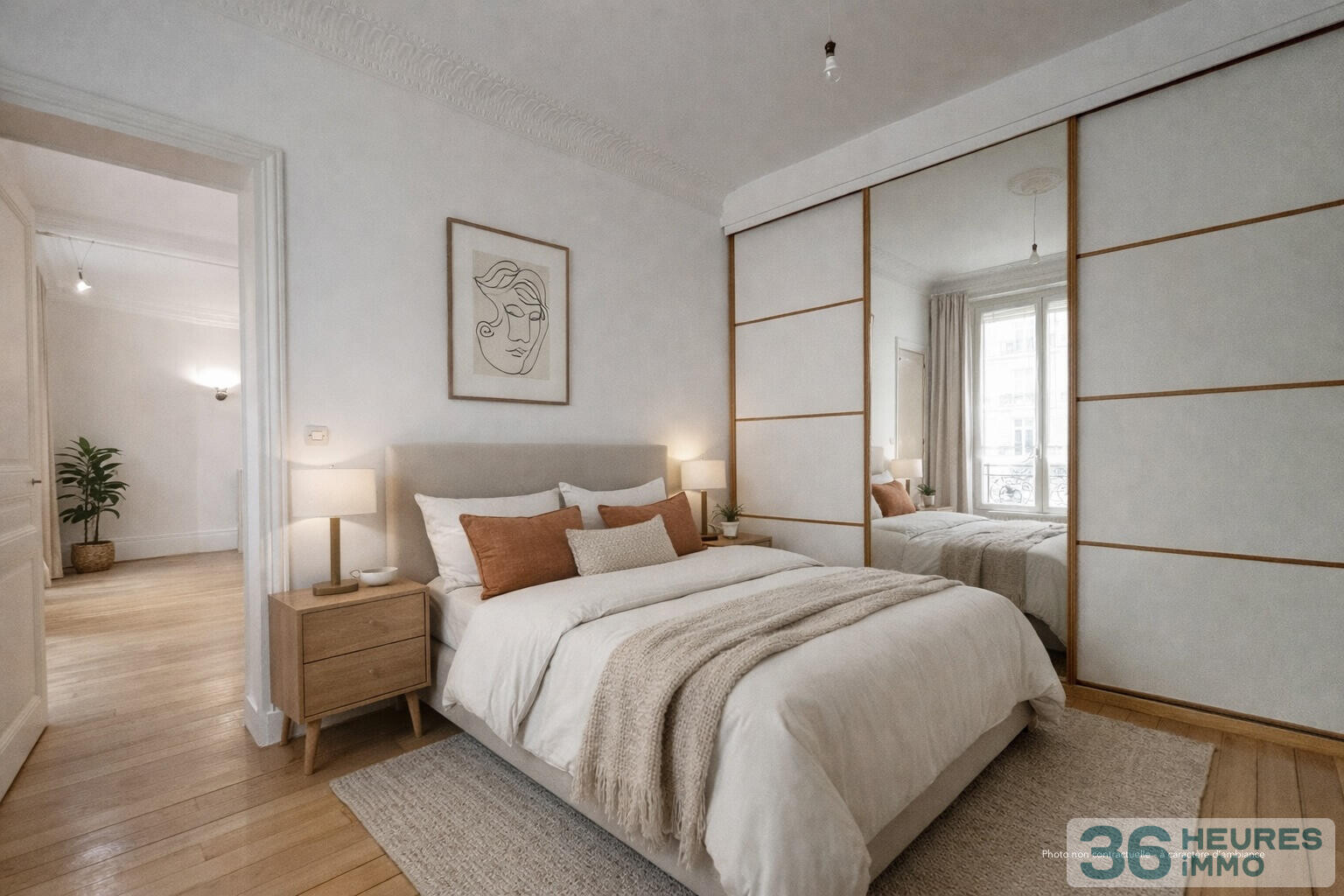 Appartement 64 m2 à Paris 14ème - Alésia