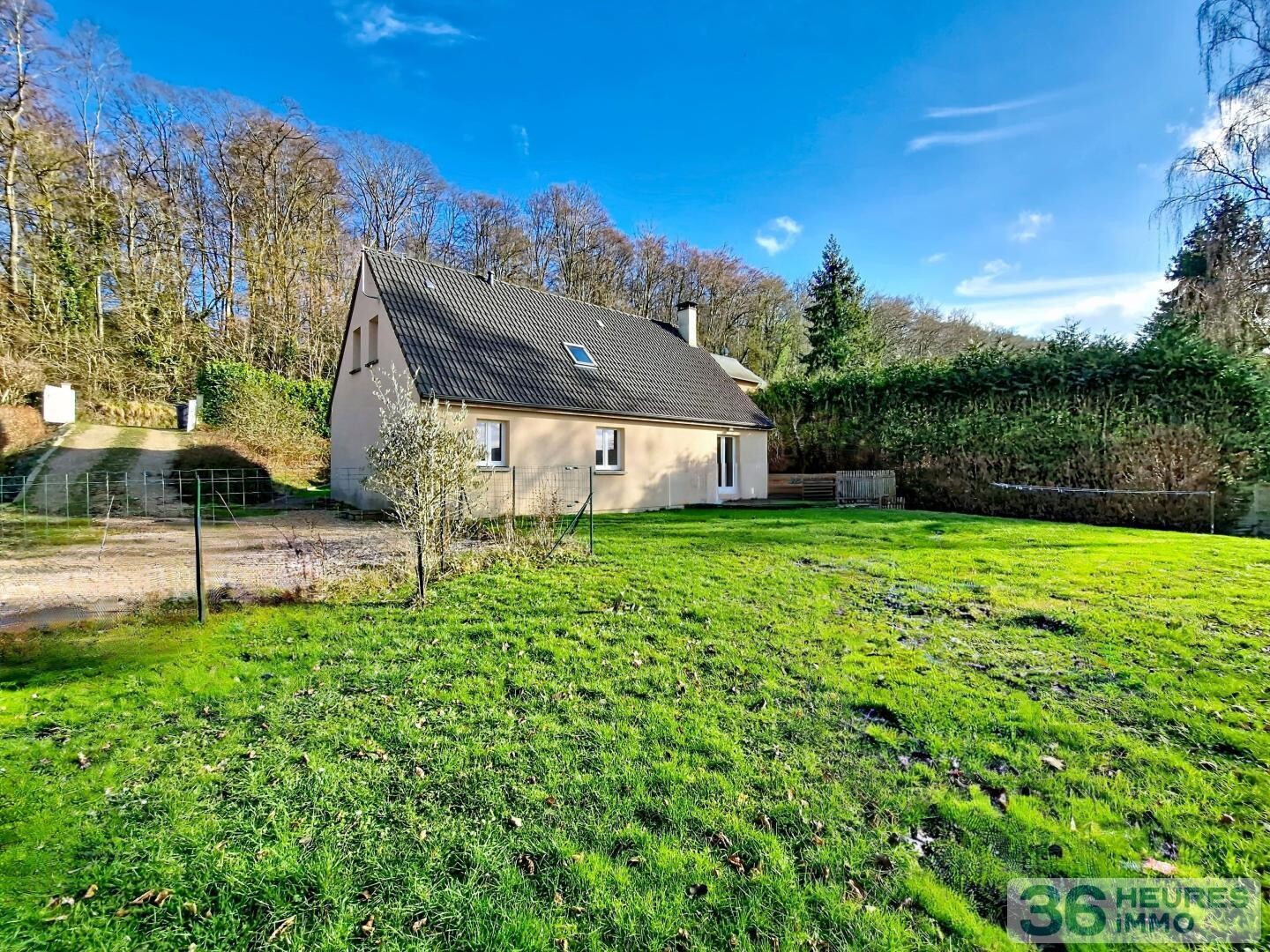 Maison de campagne vivable de plain-pied
