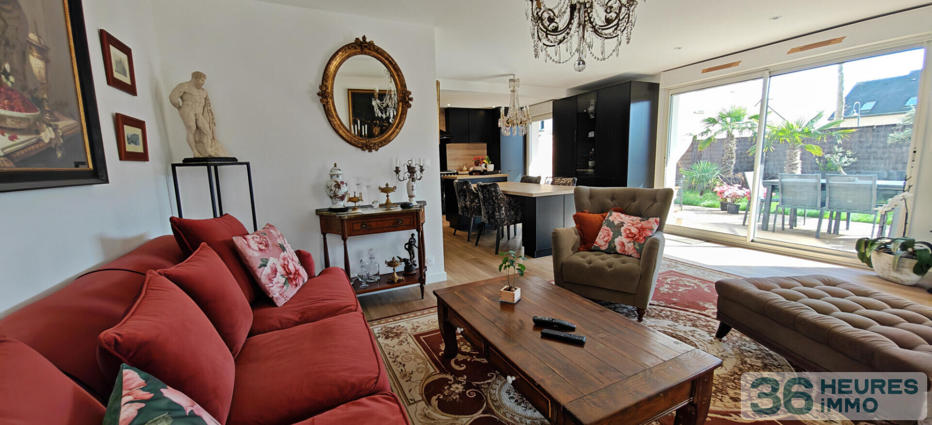 Unique à la vente, T3 de 64 M2 en plein centre de Pacé avec jardin paysagé !