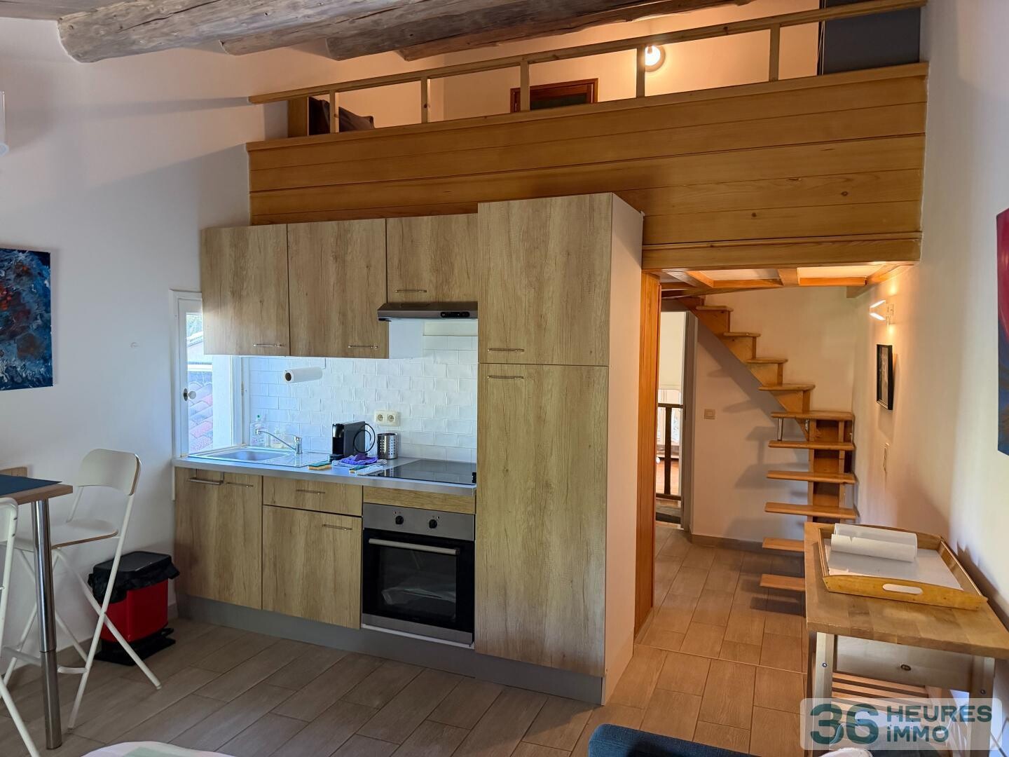 Une bastide avec gîtes et vue imprenable sur le Ventoux