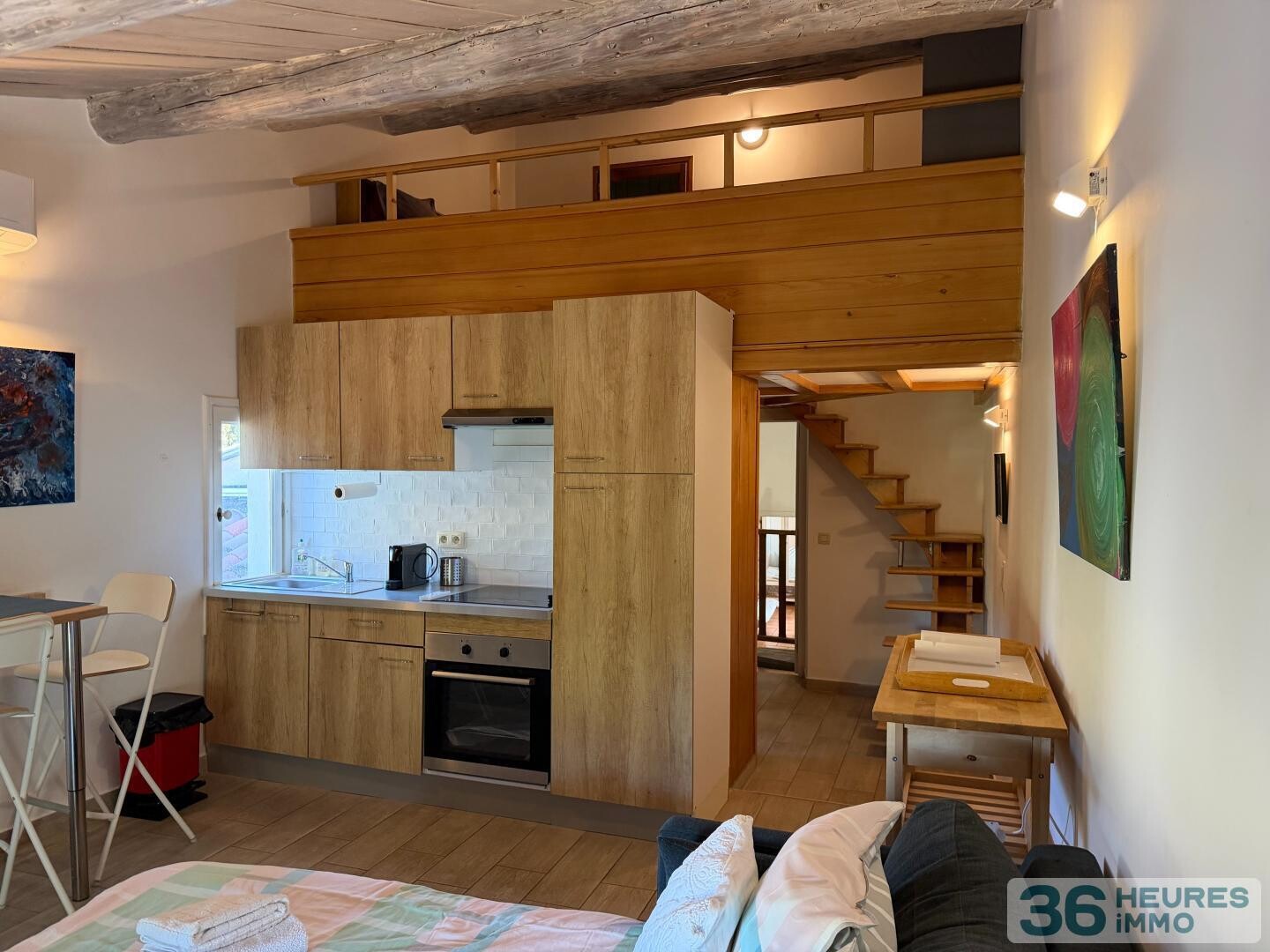 Une bastide avec gîtes et vue imprenable sur le Ventoux