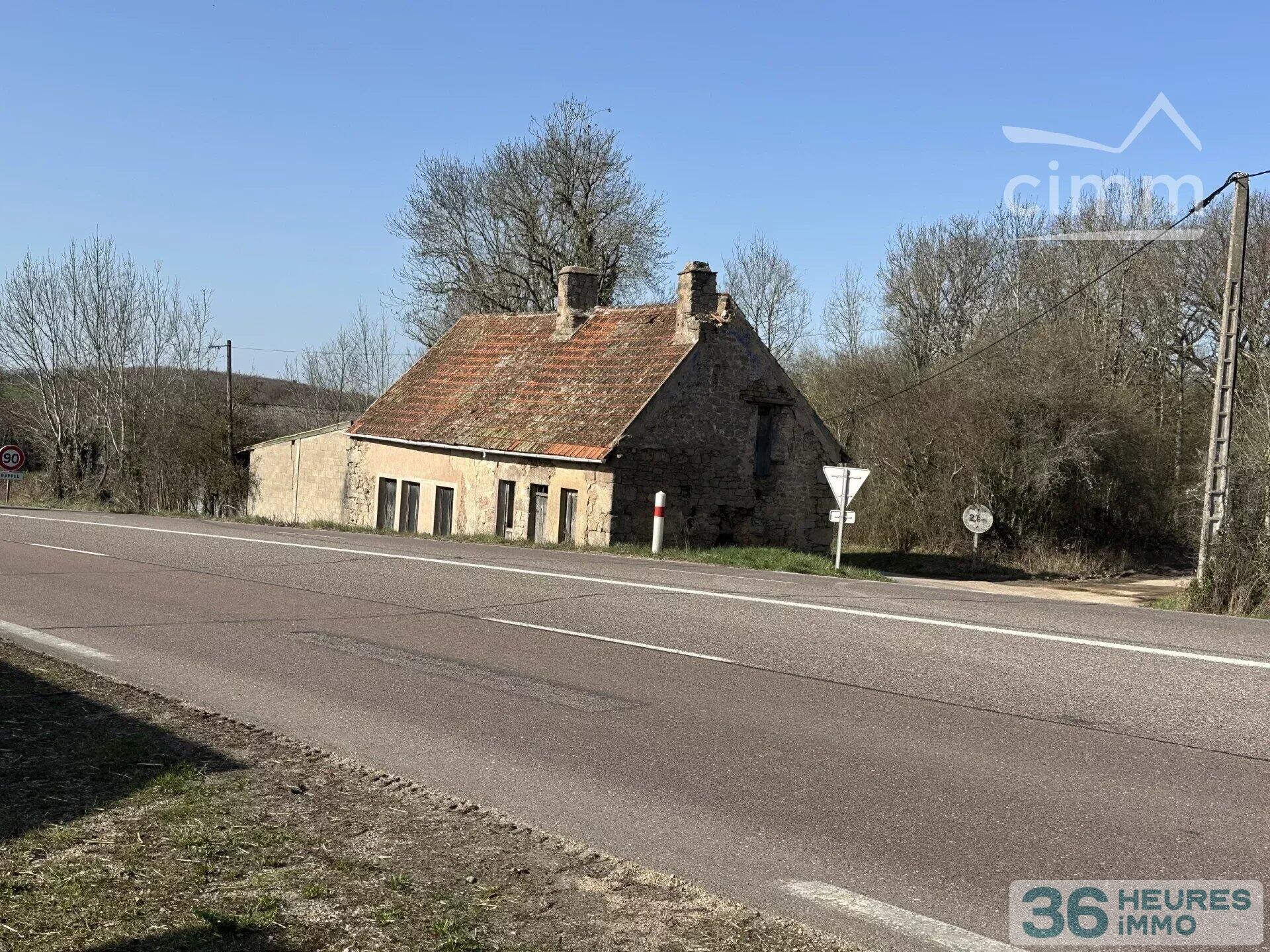 A VENDRE-MAISON VETUSTE 21530 ROUVRAY-8 000€