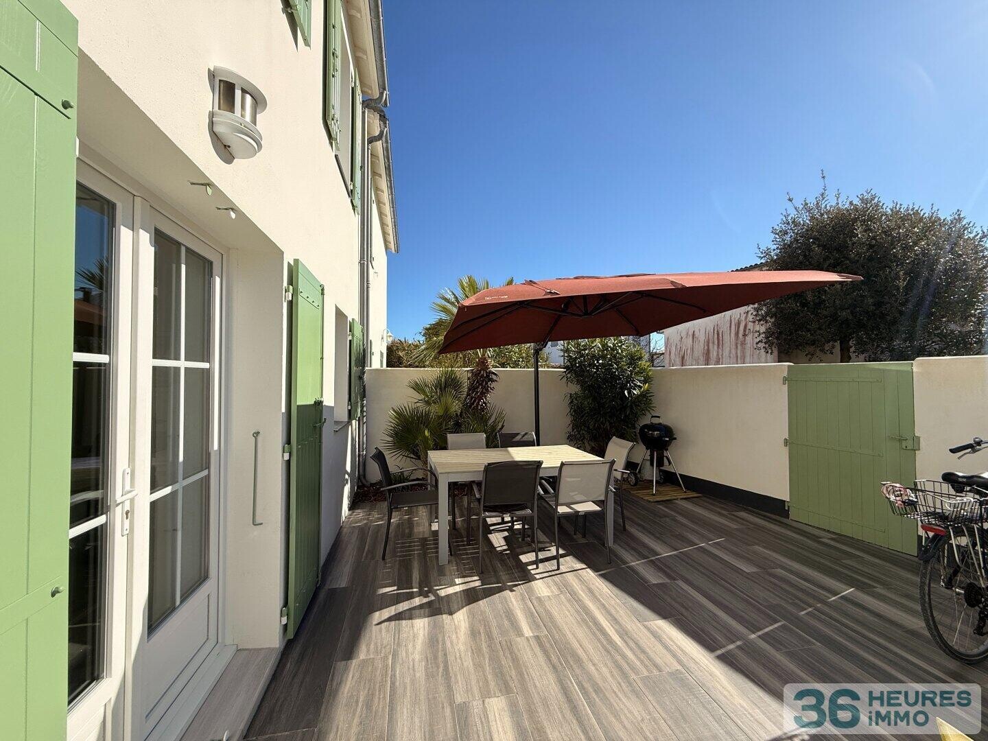 Maison 3ch + cour