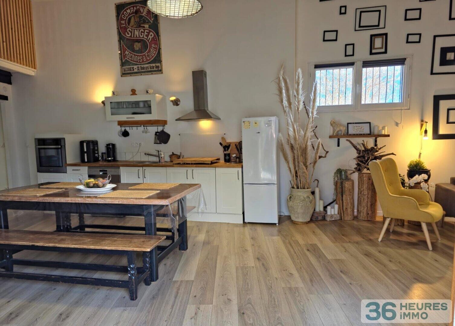 Maison de village à usage d'habitation type T4 (3 chambres)