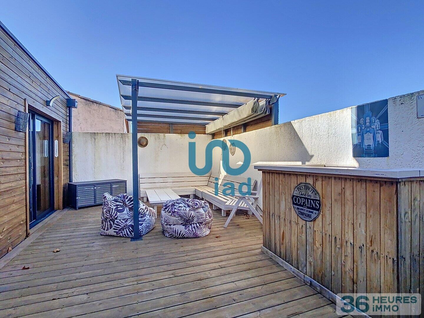 Maison 6 pièces de 136 m2 sur un terrain de 463 m2.