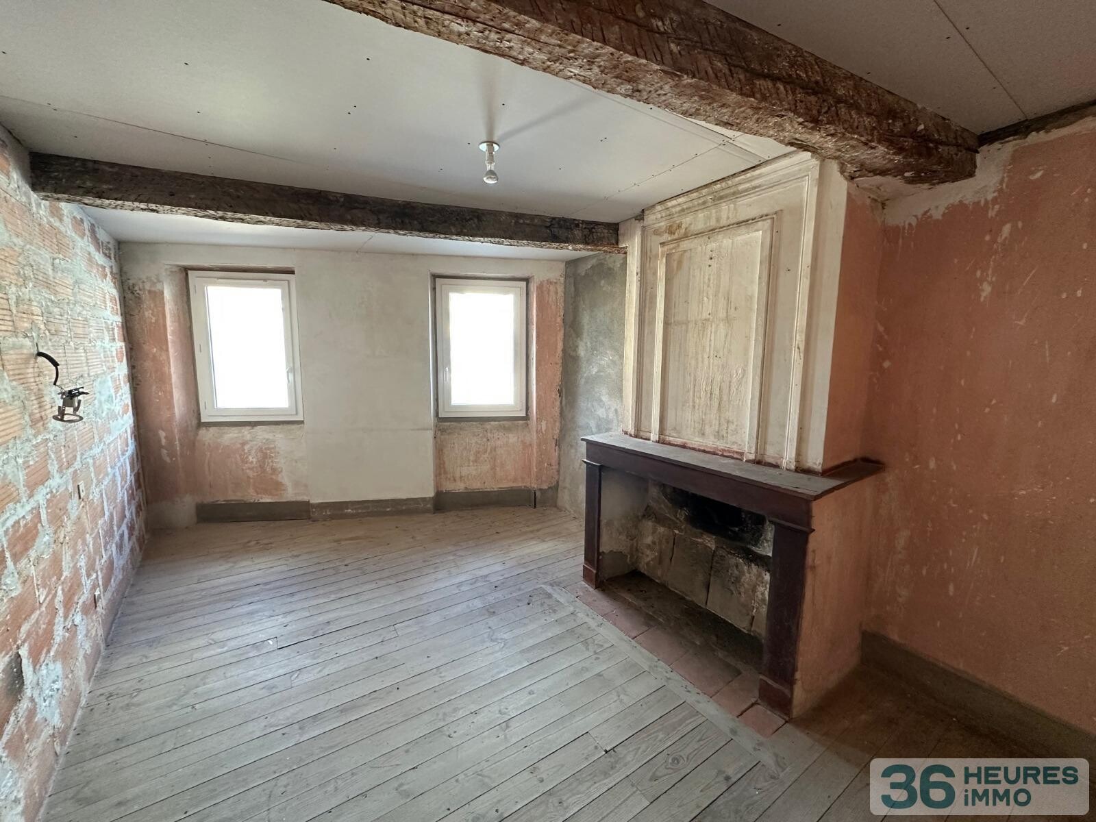 Maison de village à rénover de 126 m² - LOMBEZ