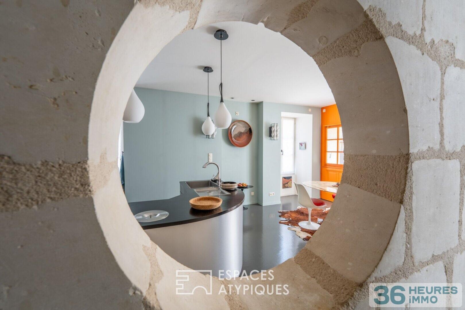 Ancien presbytère rénové en coeur de village
