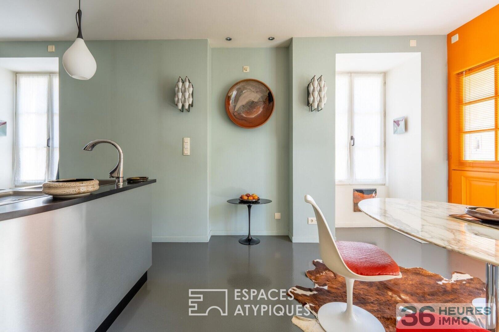 Ancien presbytère rénové en coeur de village