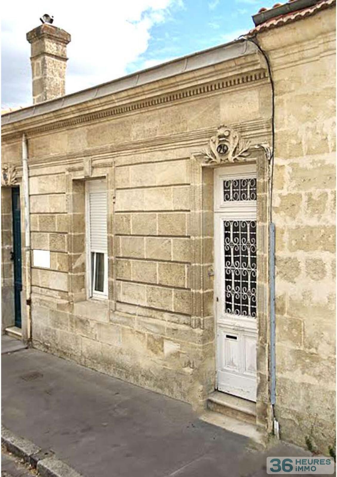 ECHOPPE SIMPLE AVEC JARDIN RUE PREVILLE BORDEAUX