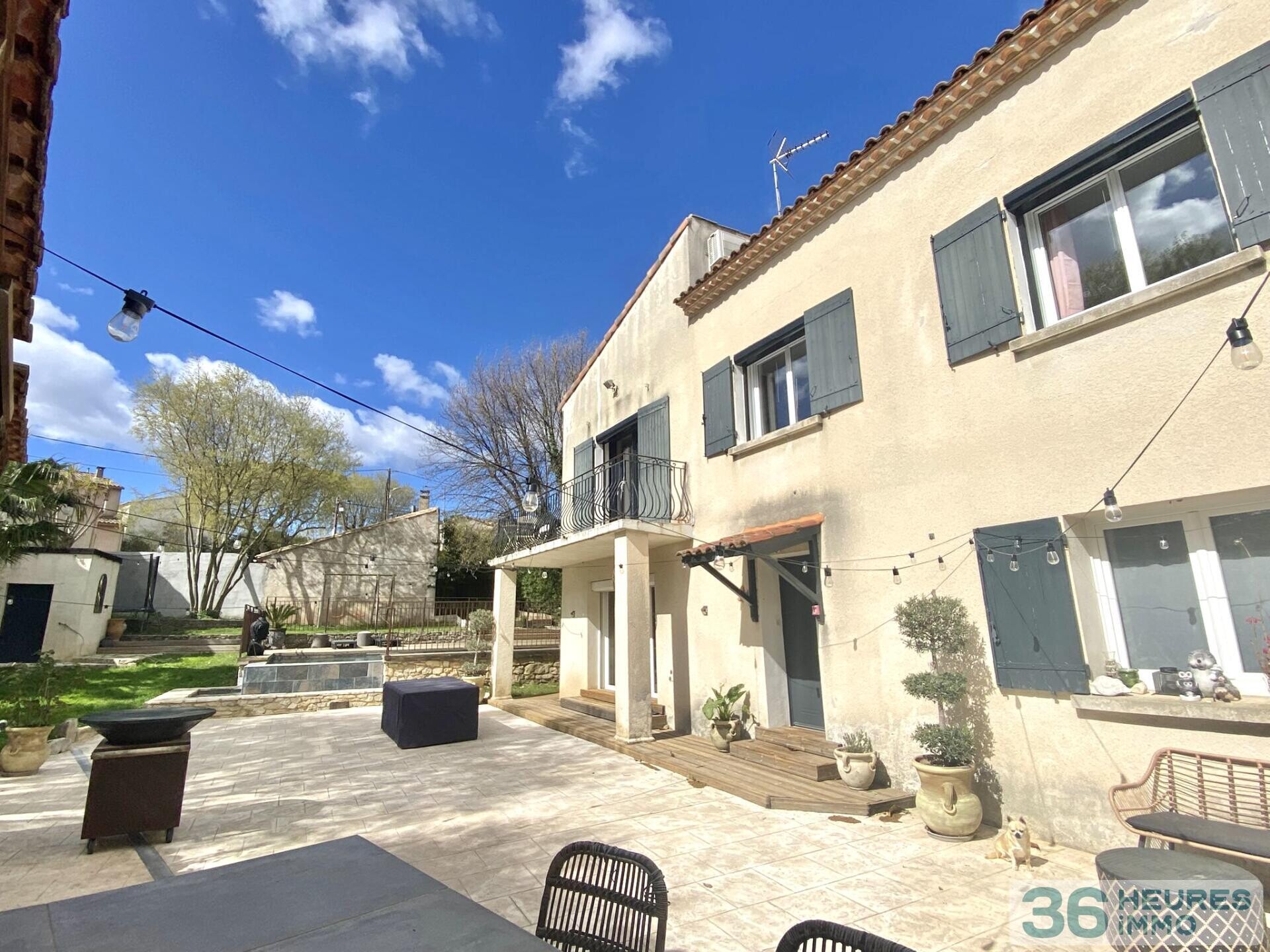 Villa type 7 en r+1 sur les hauteurs de Courbessac-Nimes