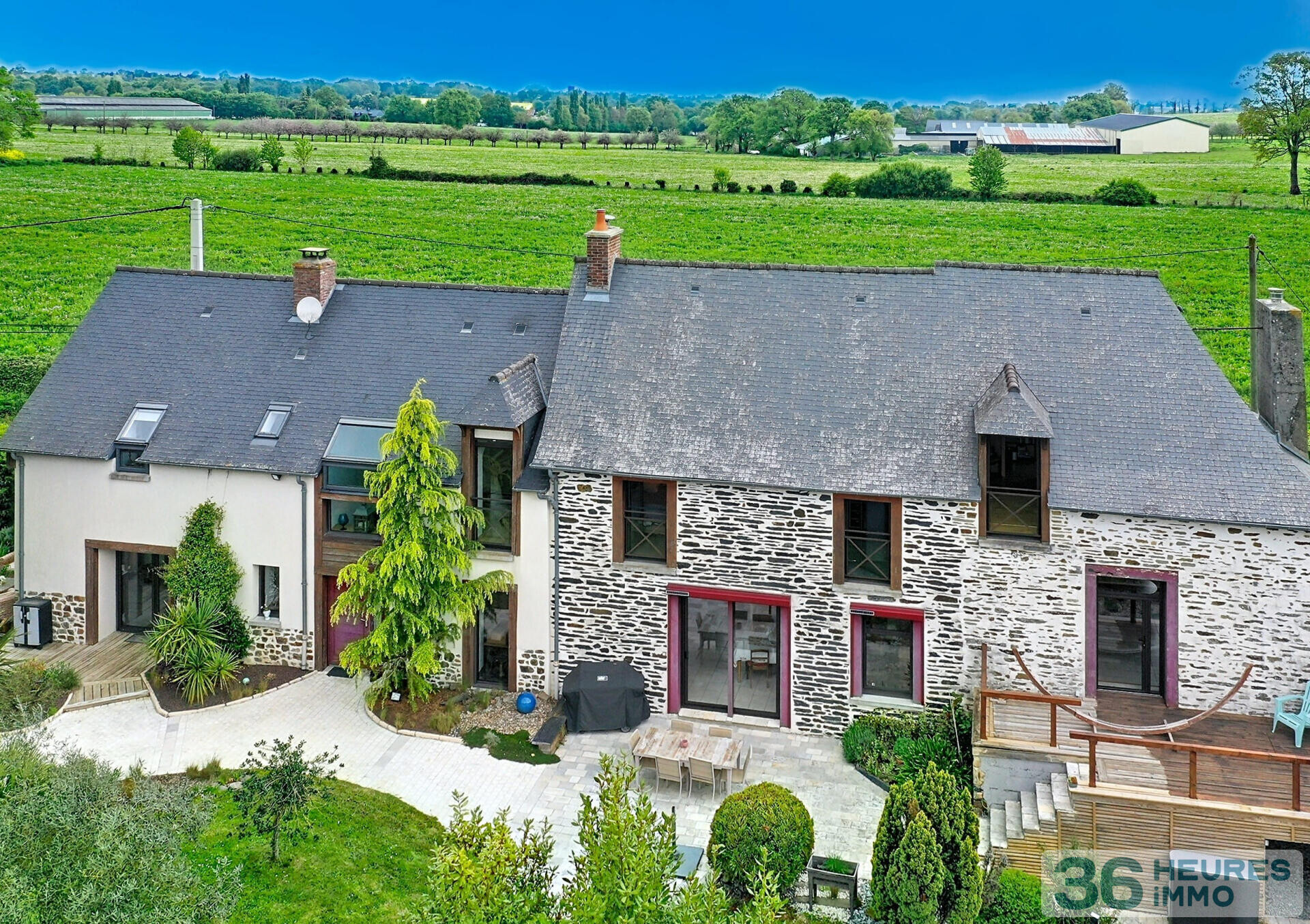 Longère d’exception aux portes de Janzé (35)