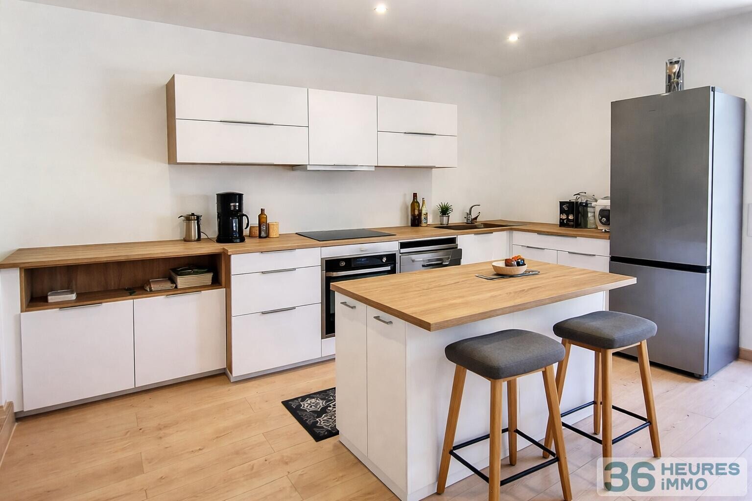 Maison de caractère rénovée, 125 m² 4 chambres, 2 logements possible