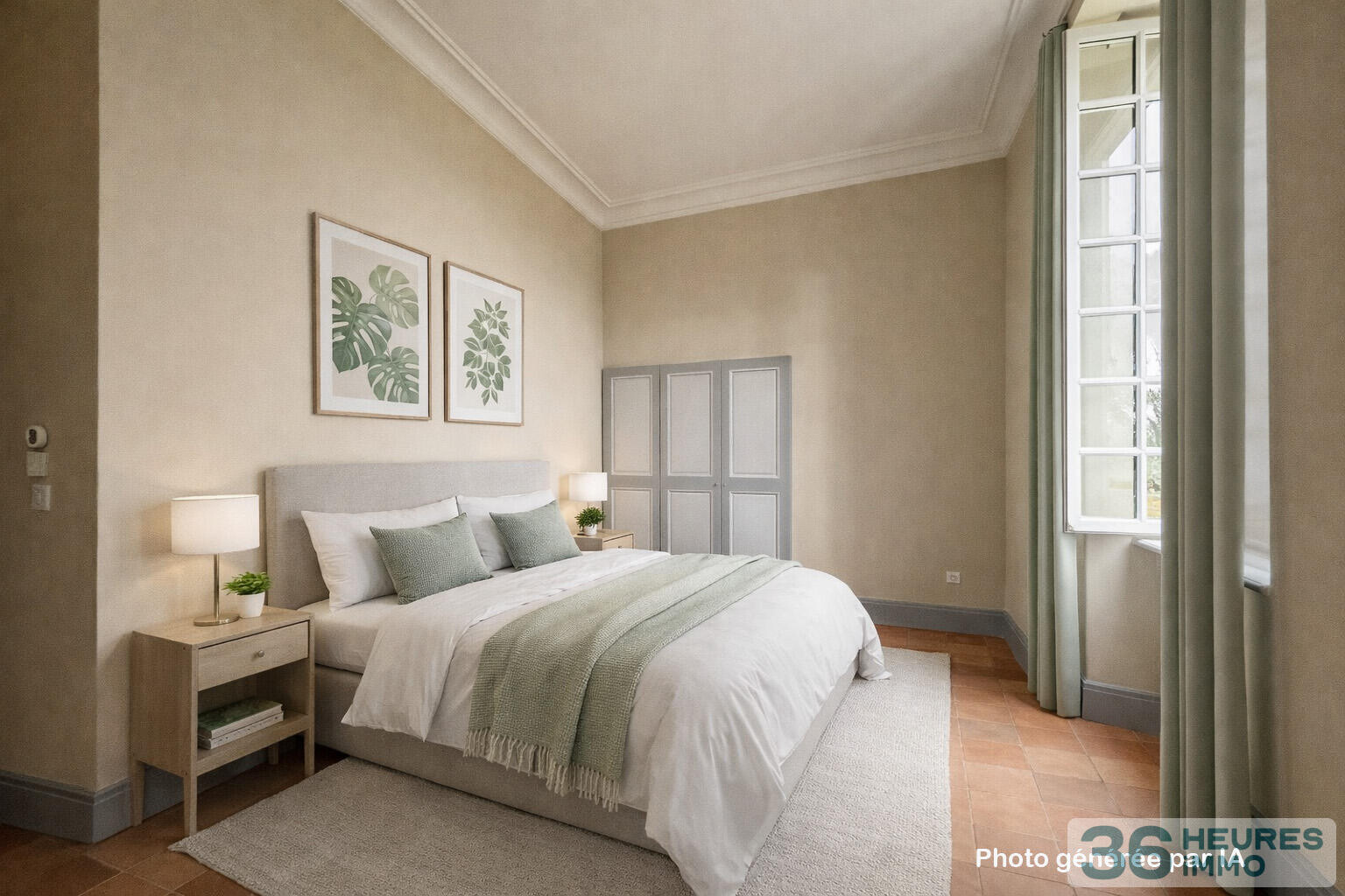 appartement rdc 112 m² au CHATEAU DE BRUGHEAS