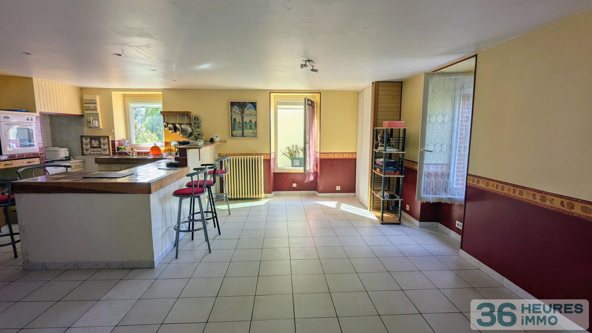 Maison de bourg et terrain non attenant de 5595m2