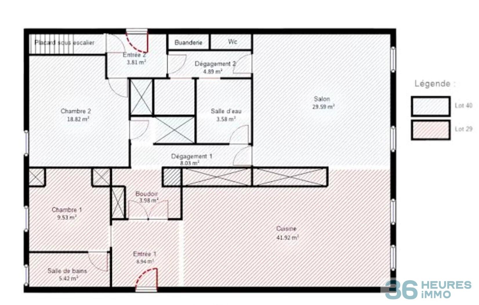 Bien unique, Vieux-Port Marseille – 141 m² modulables habitation + commercial