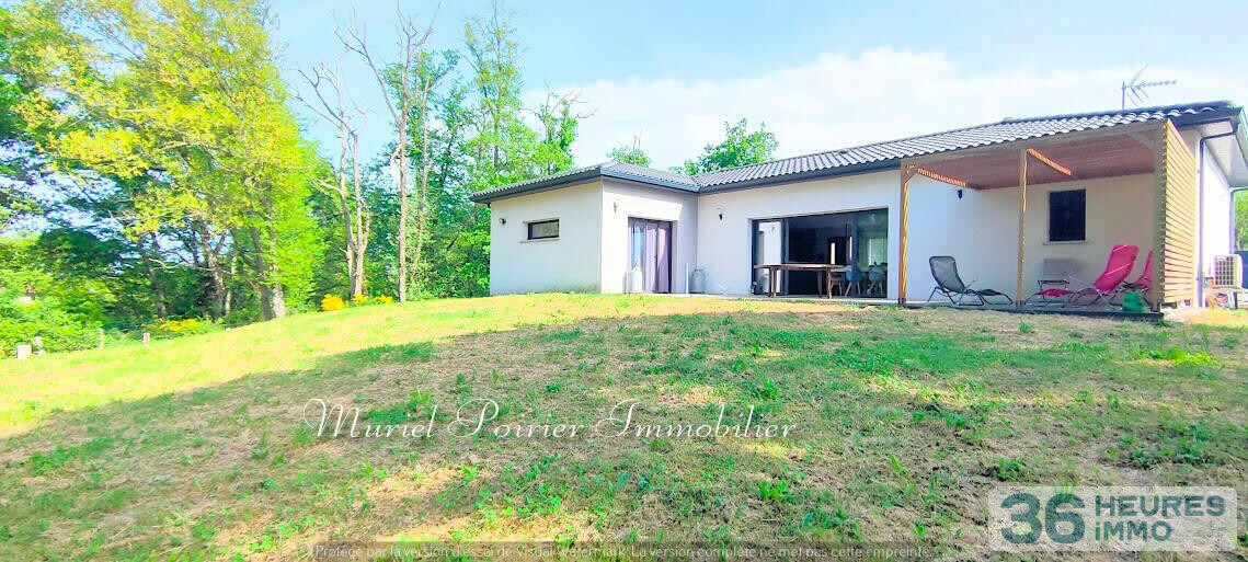 Maison contemporaine 2021 – Plain-pied – Calme – Vue sur le bois