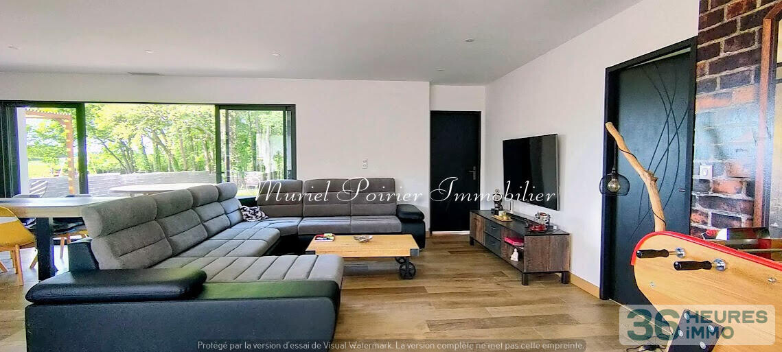 Maison contemporaine 2021 – Plain-pied – Calme – Vue sur le bois